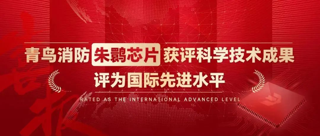 技術再升級、產(chǎn)品性能再攀升 ▏青鳥消防朱鹮芯片獲評國際先進水平！